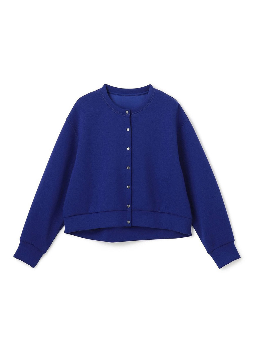 太空棉圓領短外套